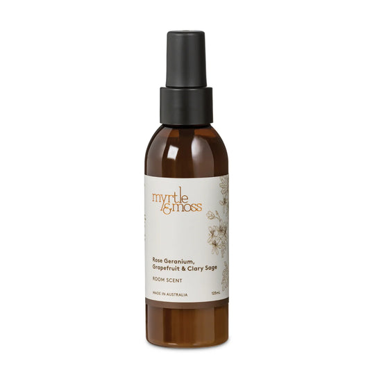 Myrtle & Moss rose geranium room scent