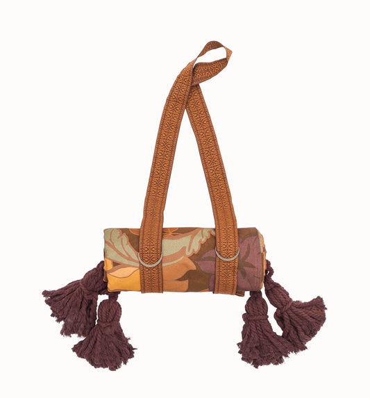 Flora Picnic Rug - Plum