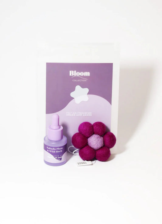 Felt Flower Air Freshener Kakadu Plum & Wild Herb