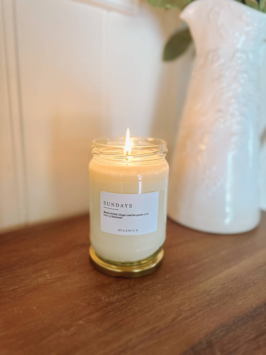 Sundays Milkwick Candle