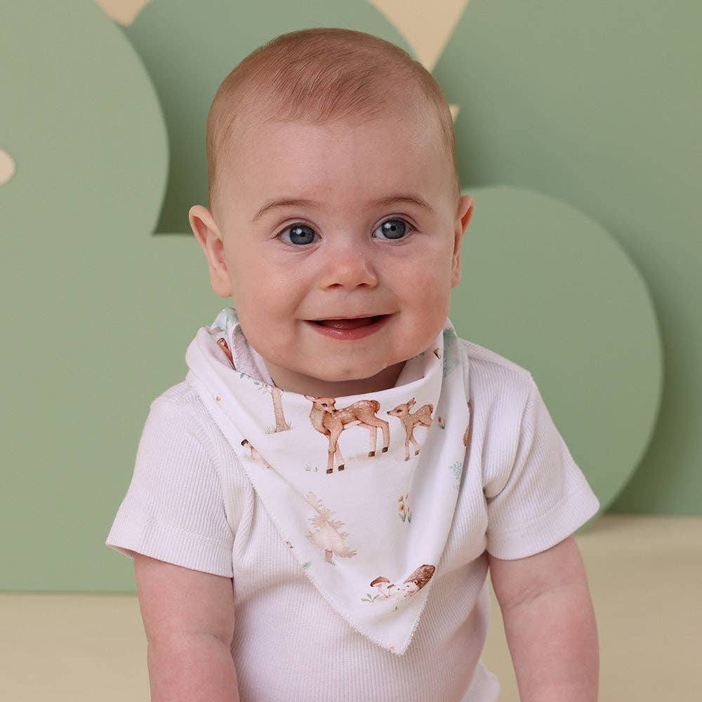 Woodland Tales Organic Dribble Bib