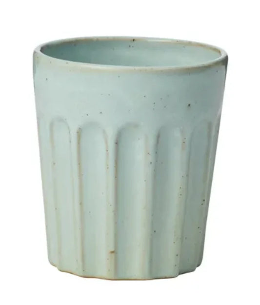 Studio Ceramic Latte Cup- Surf