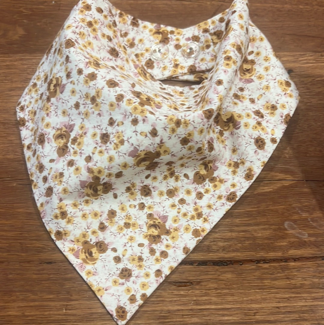 Floral Bandana Bib