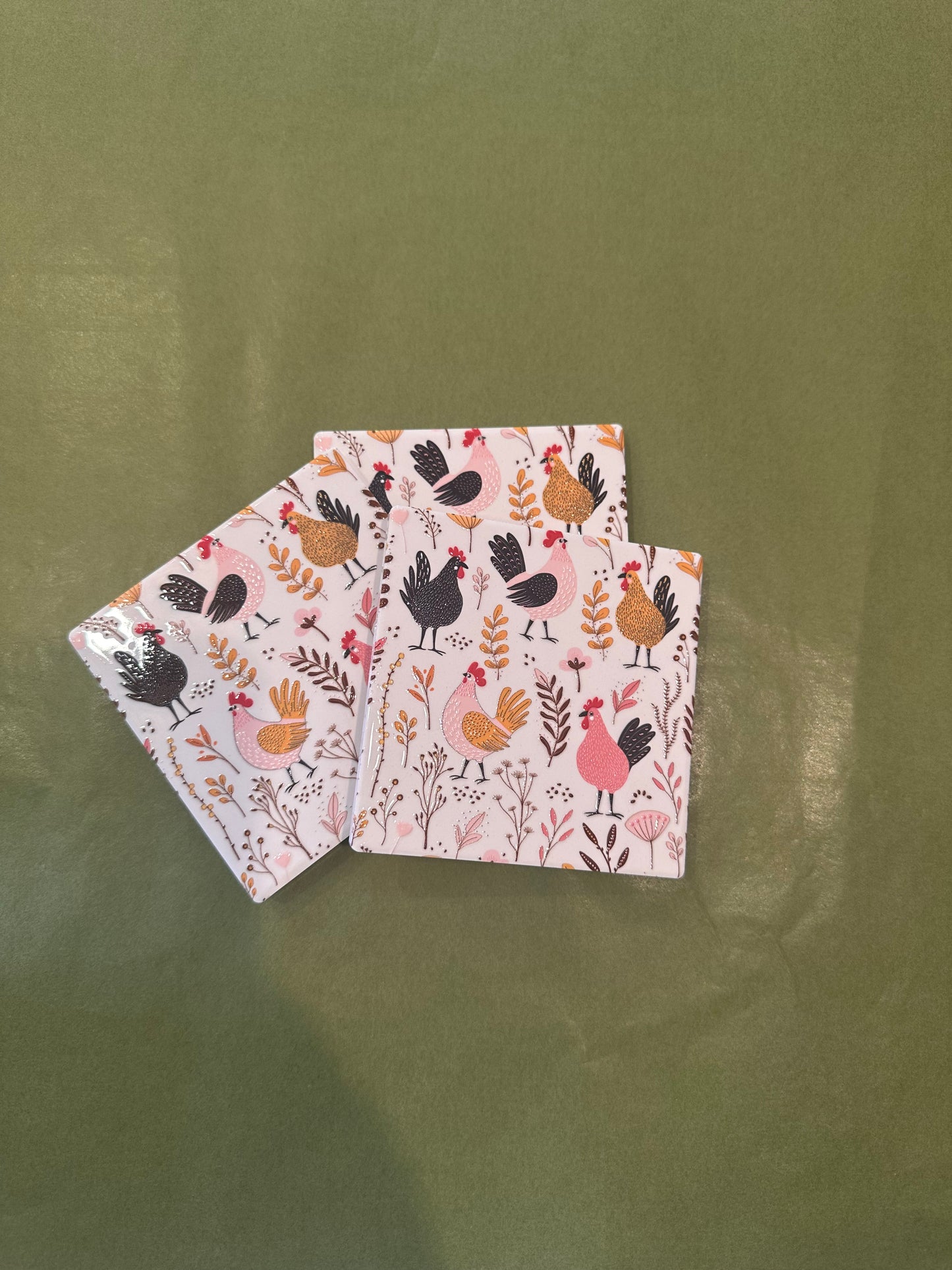 Chickens in the Field Coaster