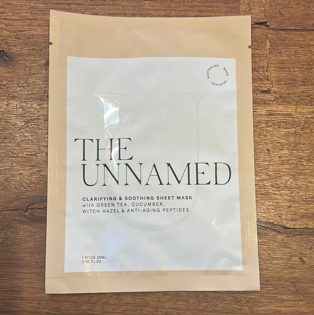 Unnamed Clarifying & Soothing Sheet Mask