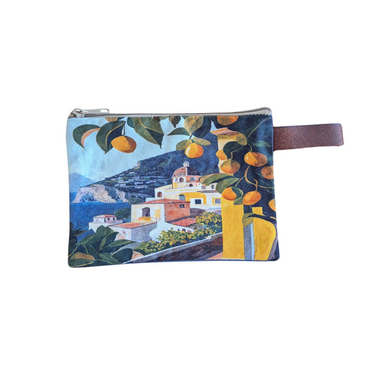 Canvas Coin Purse- Navy
