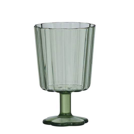Carina Acrylic Wine Glass- Green