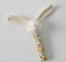Floral Bunny Rattle