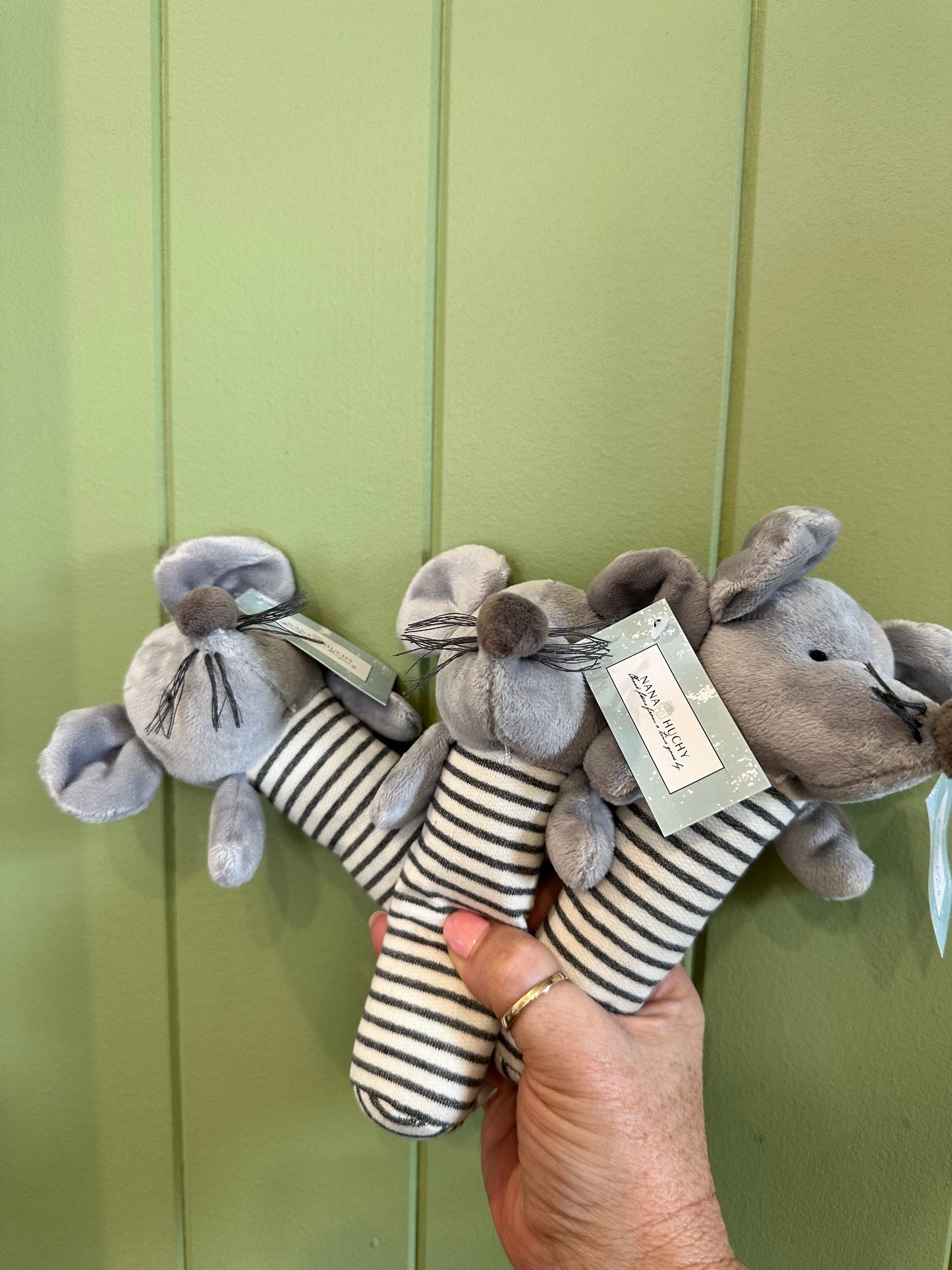 Mousie Rattle Grey