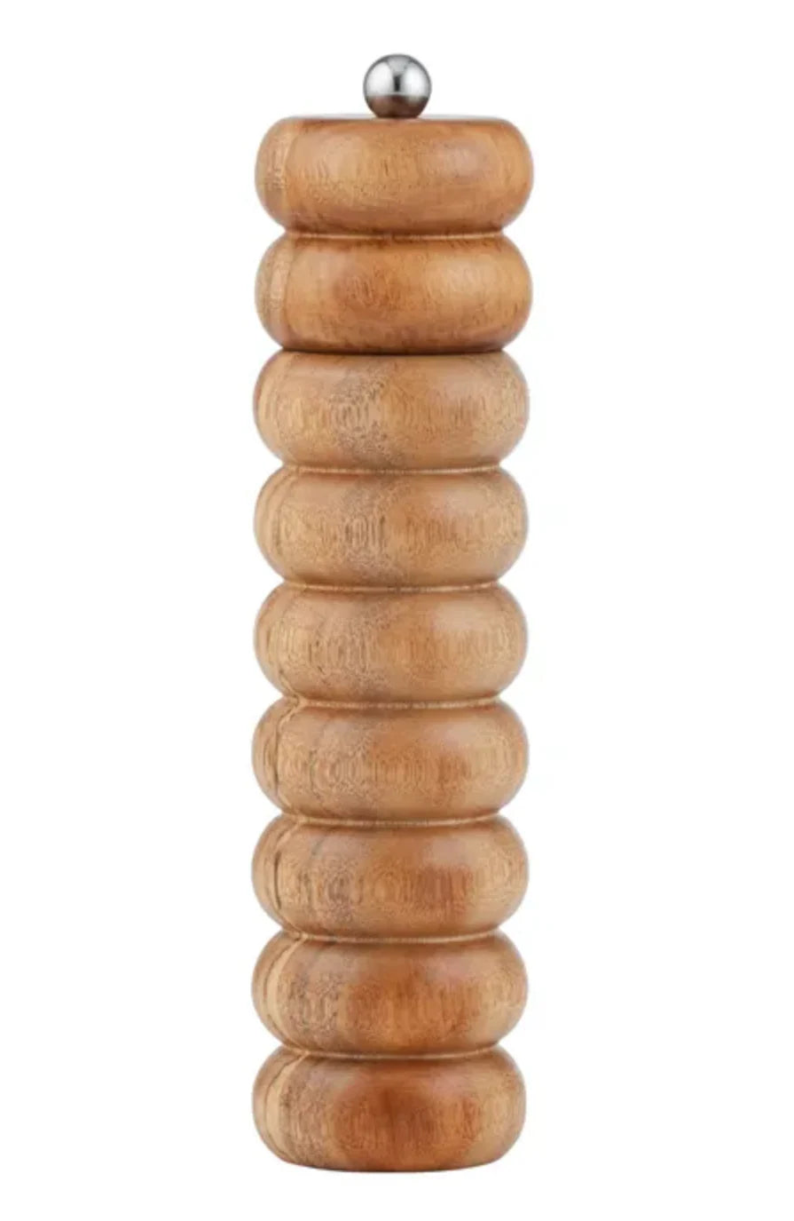 Delphi Wood Salt & Pepper Grinder Natural