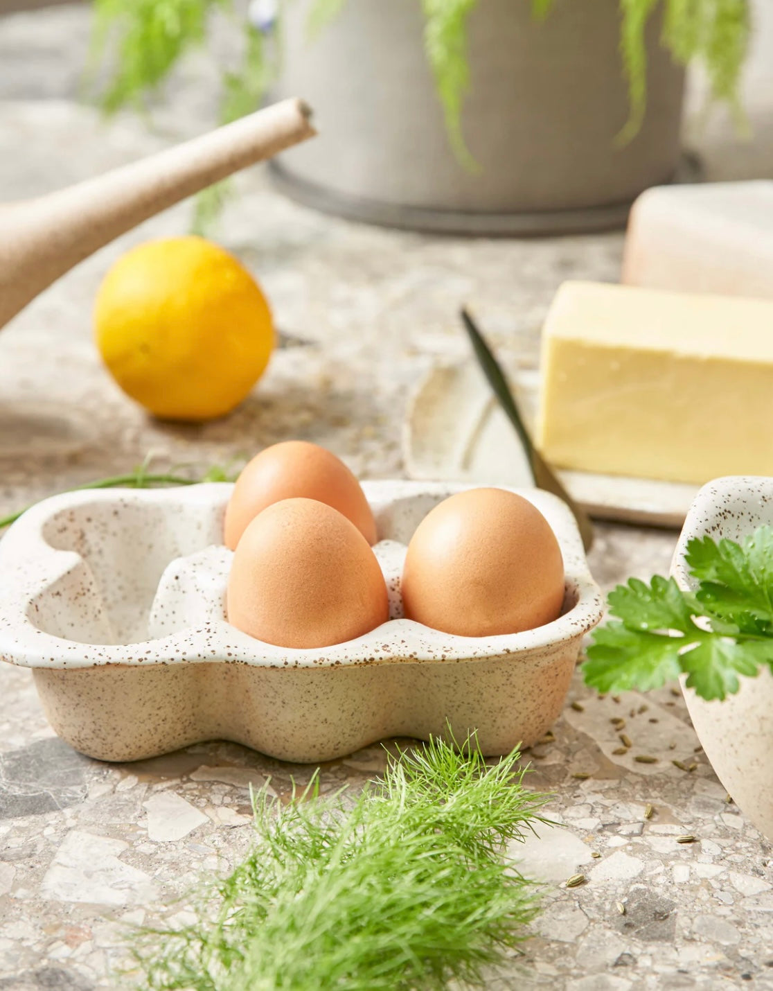 Ceramic Egg crate Half a Dozen