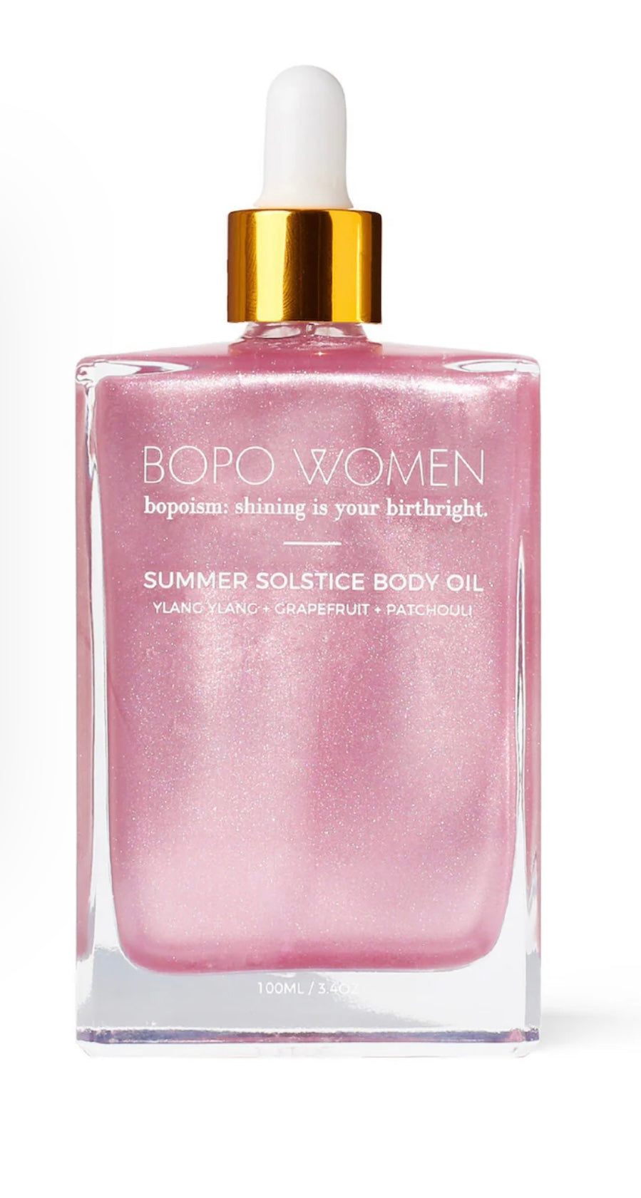 Pink Solstice Shimmer Body Oil