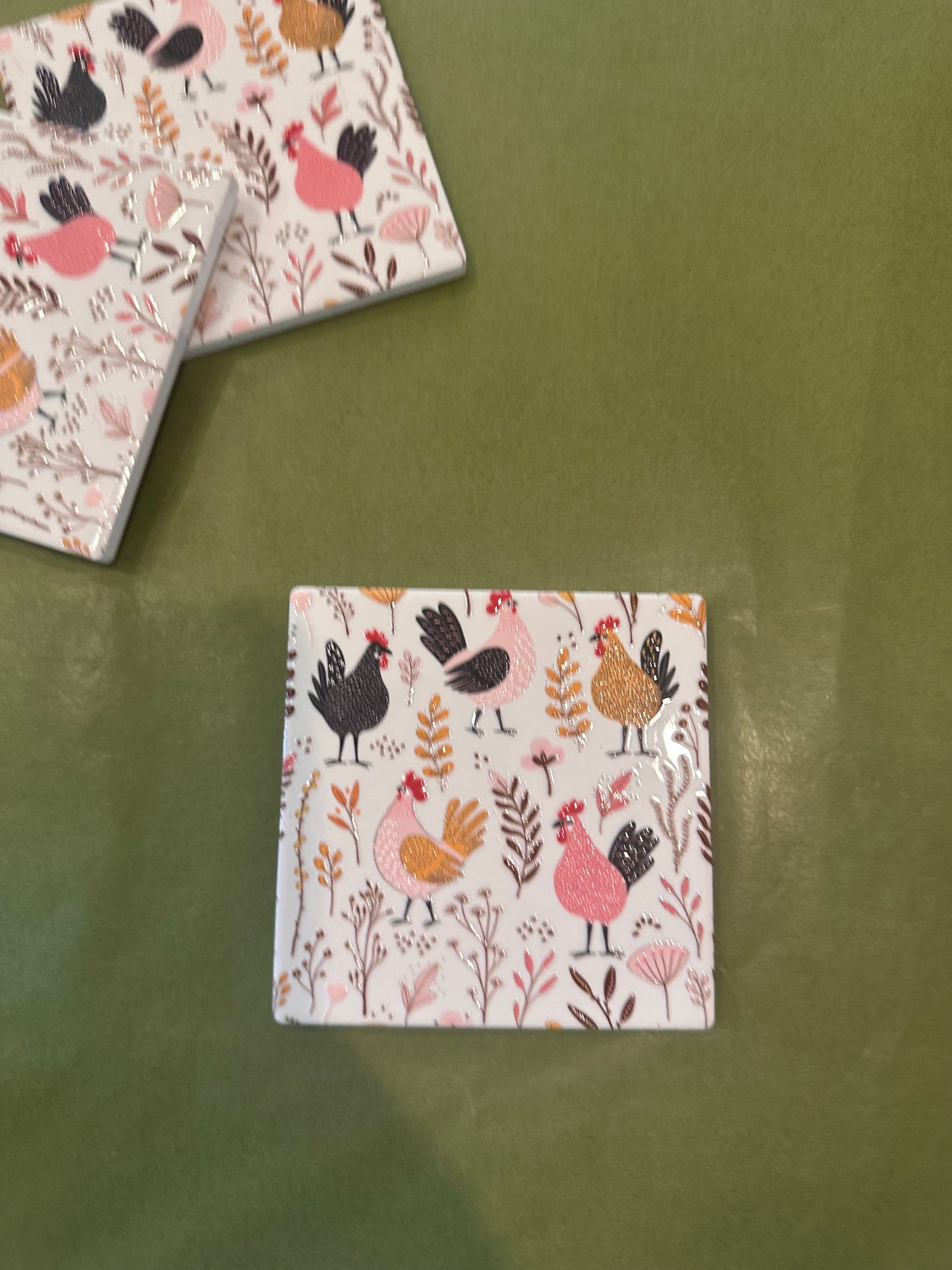 Chickens in the Field Coaster