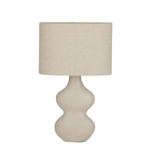 Lido Resin Table Lamp Natural