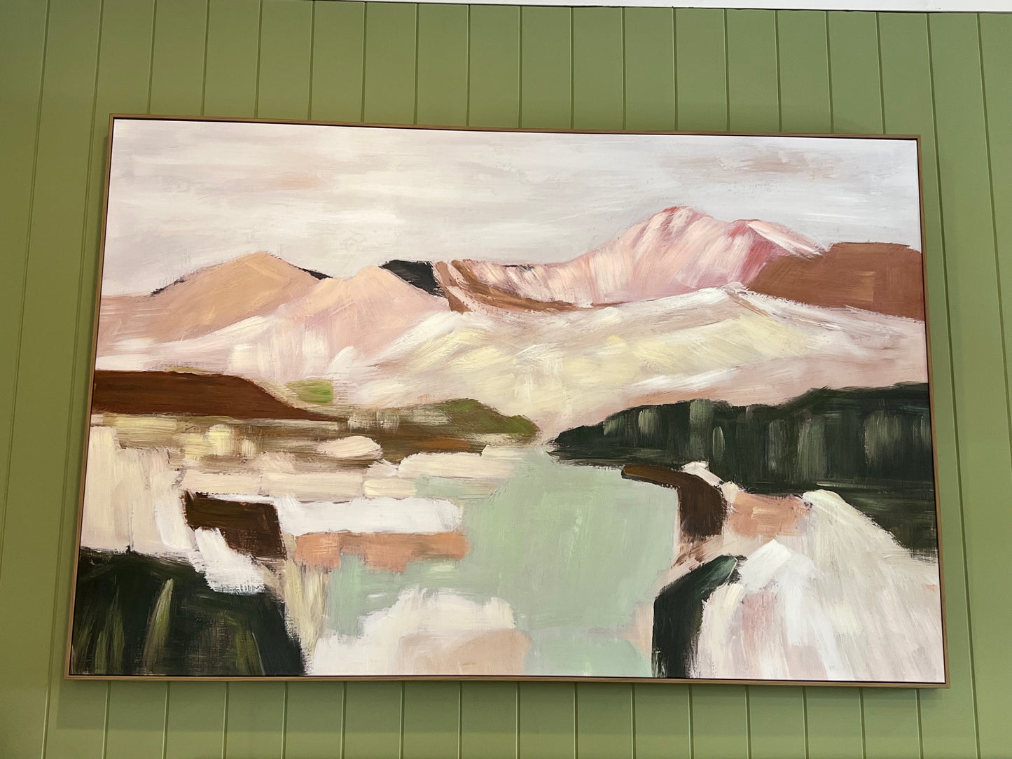 Horizon Hills Framed Canvas