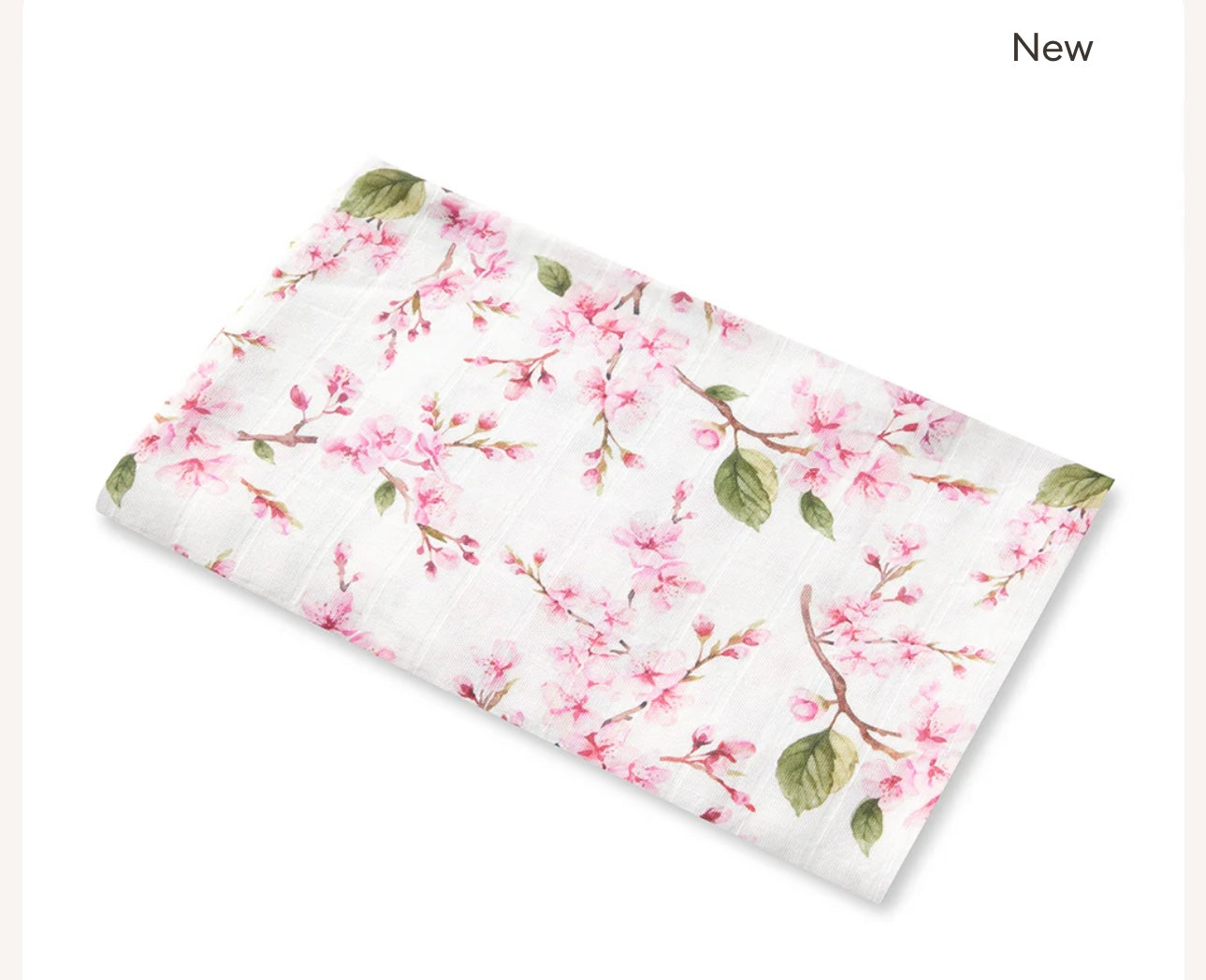 Cherry Blossom Organic Muslin Wrap