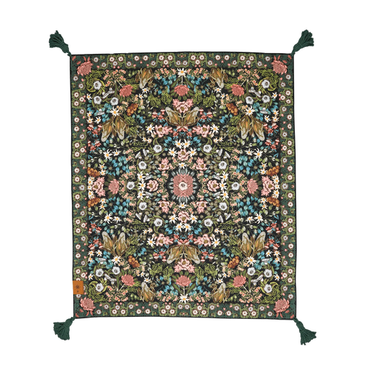 Native Wildflower Picnic Rug