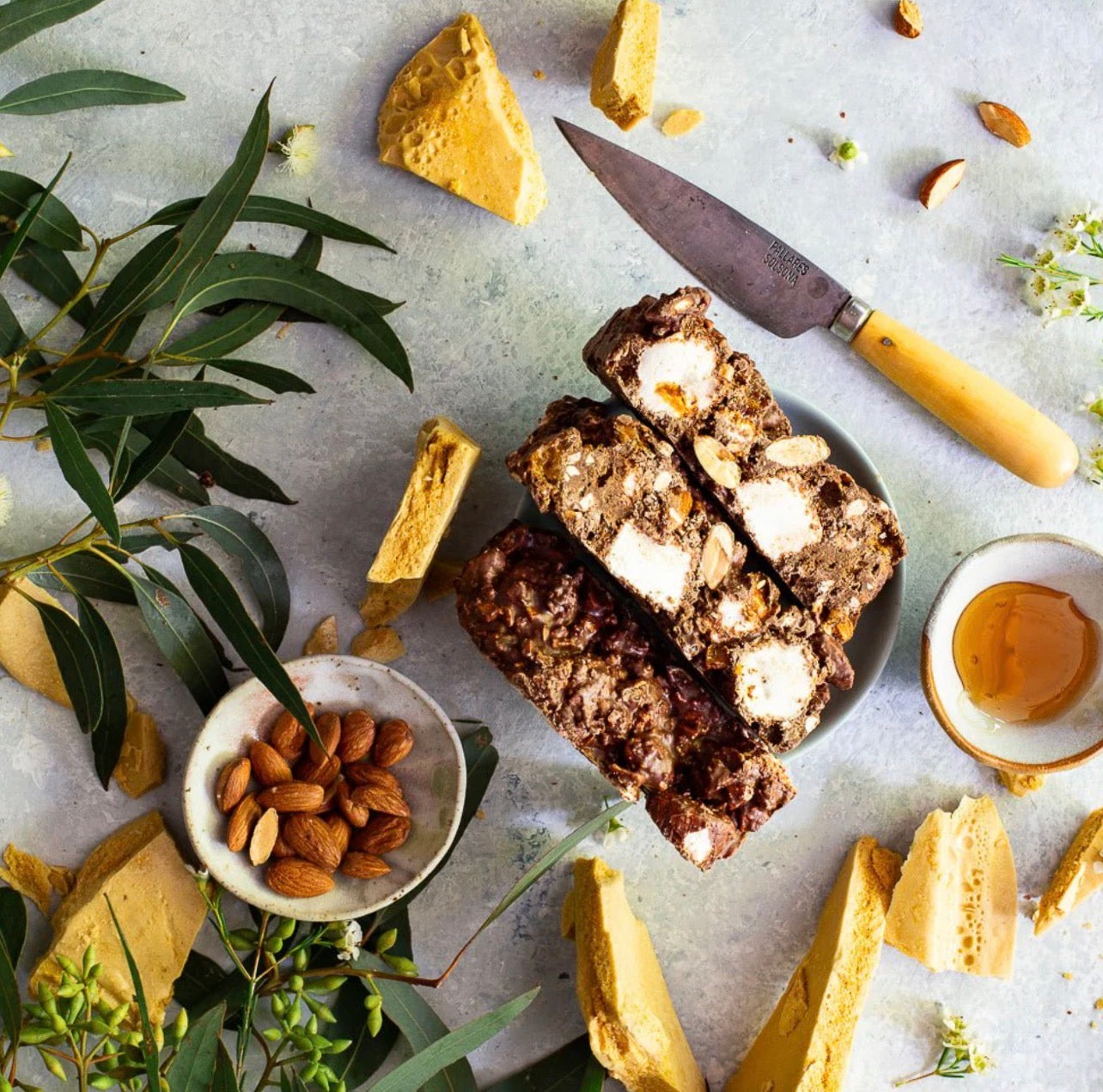 Honeycomb Highway Rocky Road 100grams