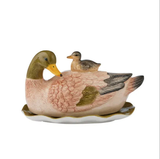 Flock Ceramic Butter Dish