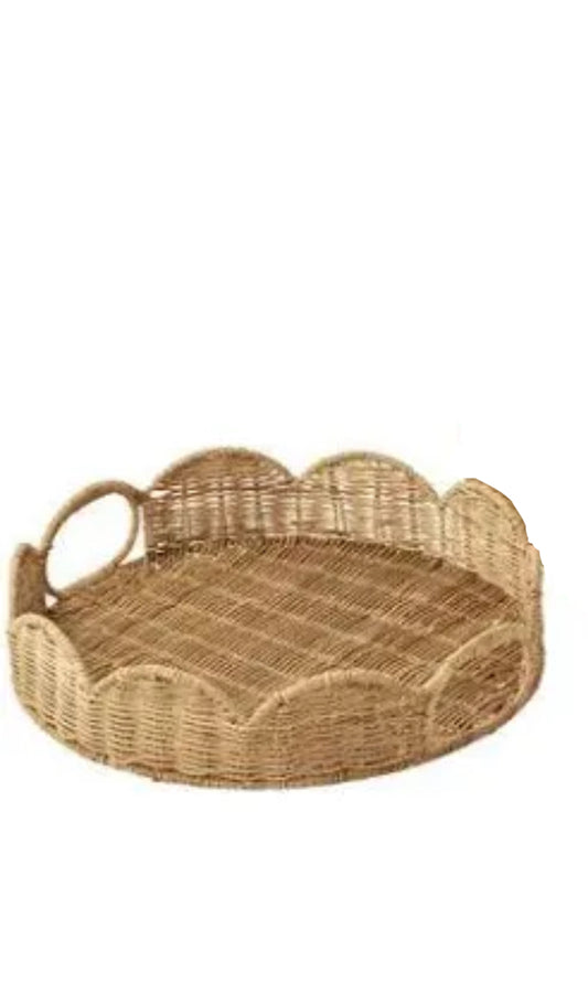 Pettine Rattan Tray - Small