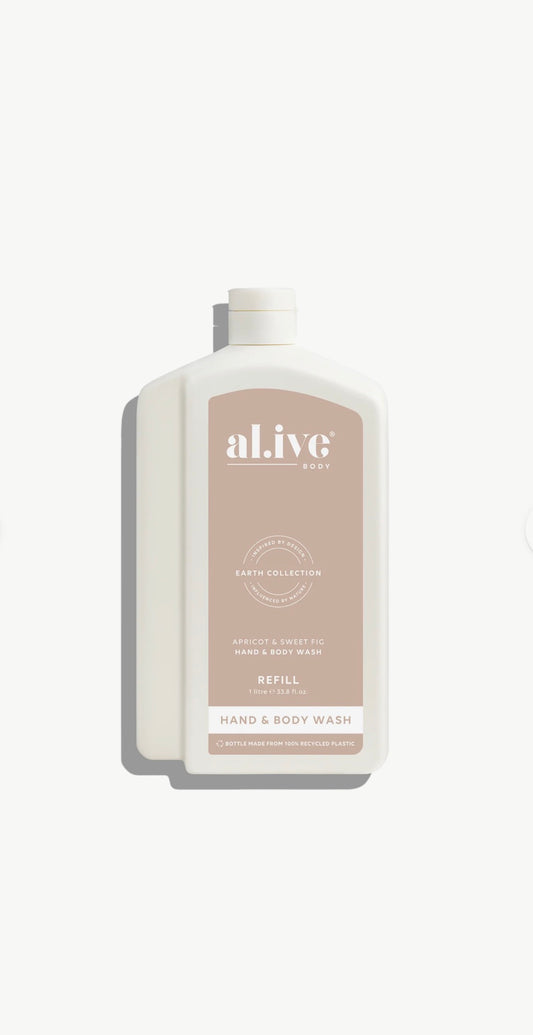 Apricot and Sweet Fig Refill Wash Al.ive