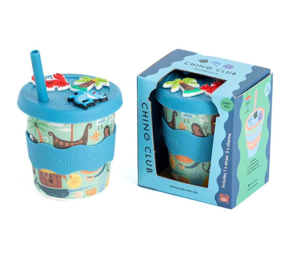 Pirate Chino Charm Cup 8oz