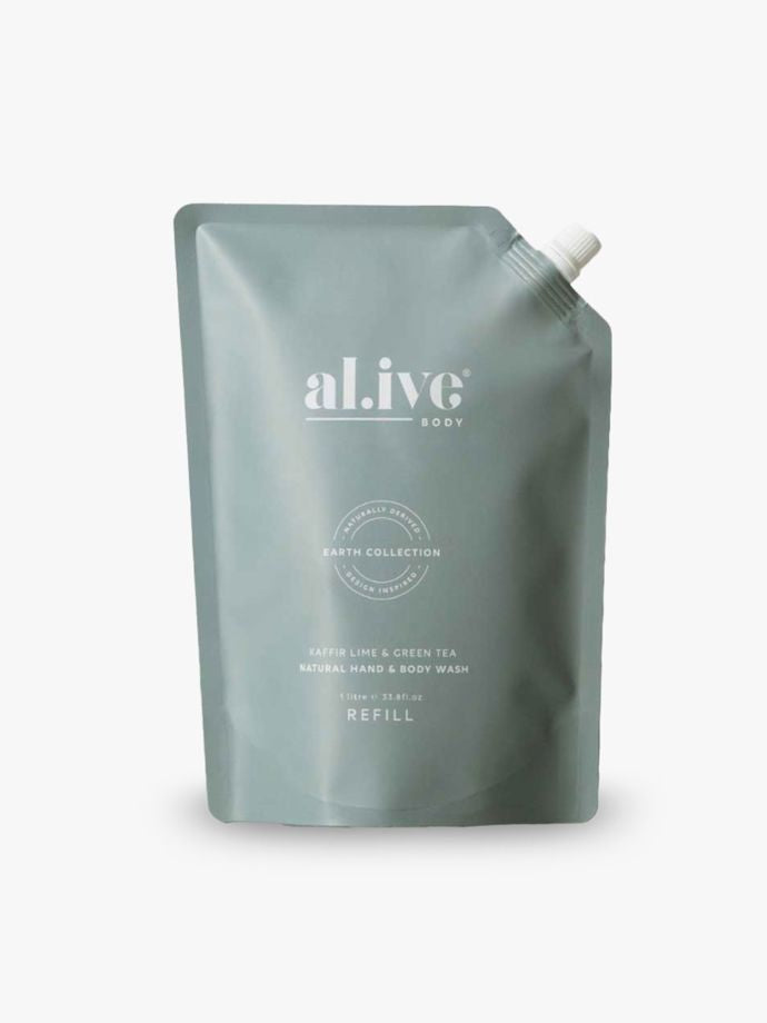 Al.ive Refill Hand and Body Lotion Kaffir Lime and Green Tea