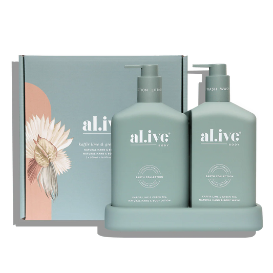 WASH & LOTION DUO KAFFIR LIME & GREEN TEA