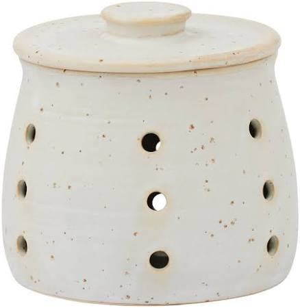 Francis ceramic garlic keeper