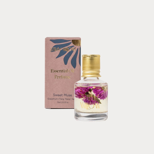 Sweet muse essential oil perfume roller