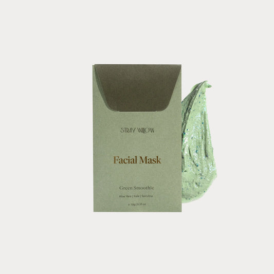 Green smoothie facial mask