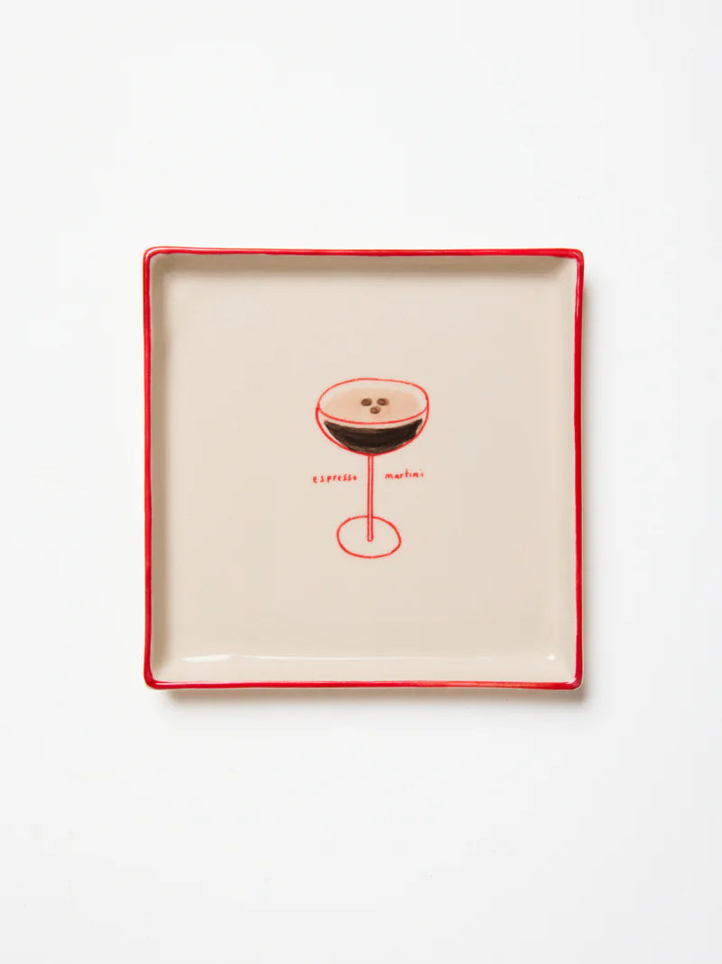 Espresso Trinket Dish Happy Hour