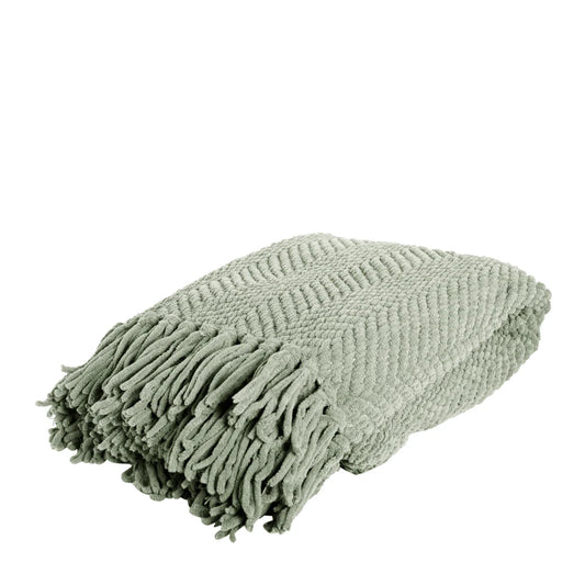 Louie Throw Green Mist