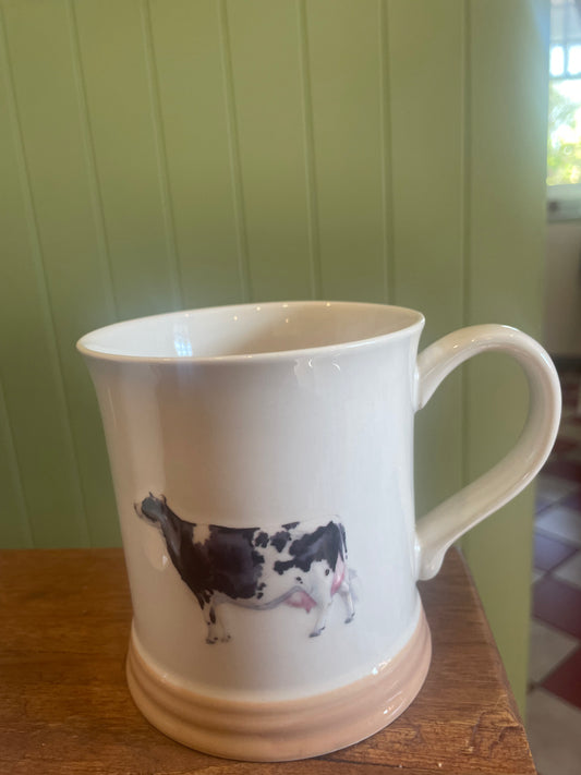 Farm mug cow