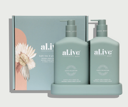 Al.ive doing change email let’s do this ￼Duo Pack Hand and Body - Kaffir Lime & Green Tea