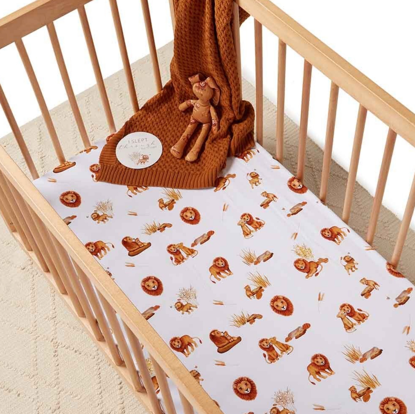 Snuggle Hunny Organic Cot Sheet Loin