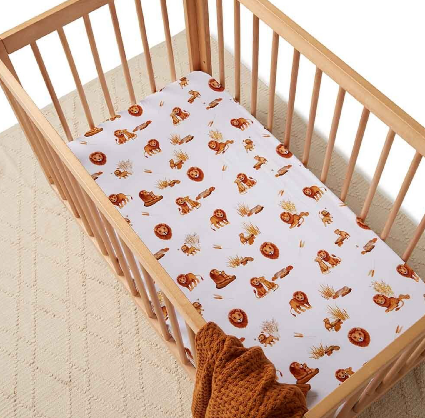 Snuggle Hunny Organic Cot Sheet Loin