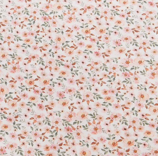 Snuggle Hunny Organic Cotton Sheet Spring Floral