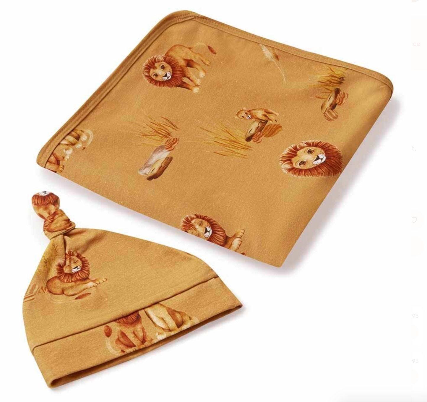 Snuggle Hunny Baby Wrap Set Roar