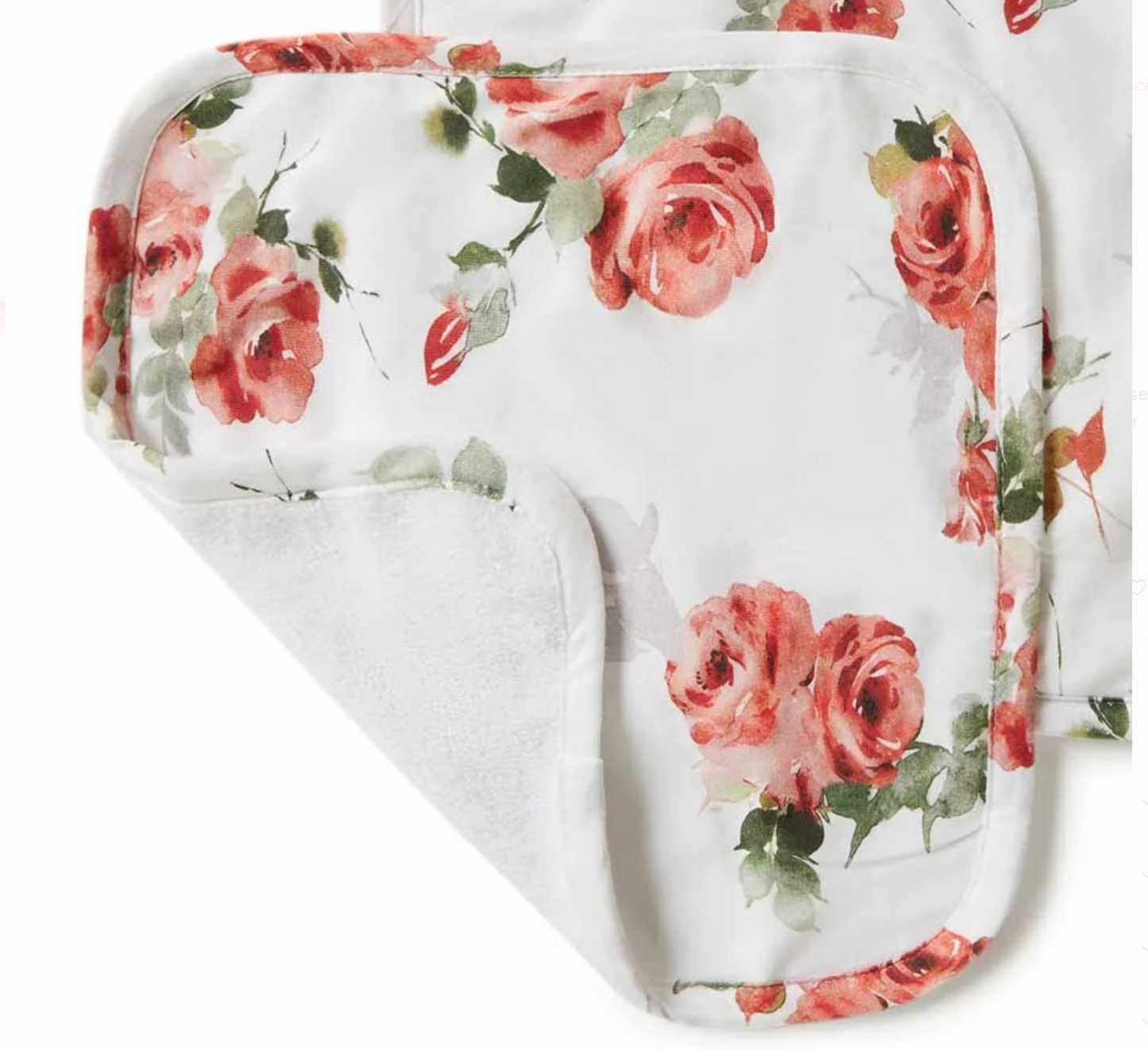 Snuggle Hunny Organic Wash Cloth Rosebud