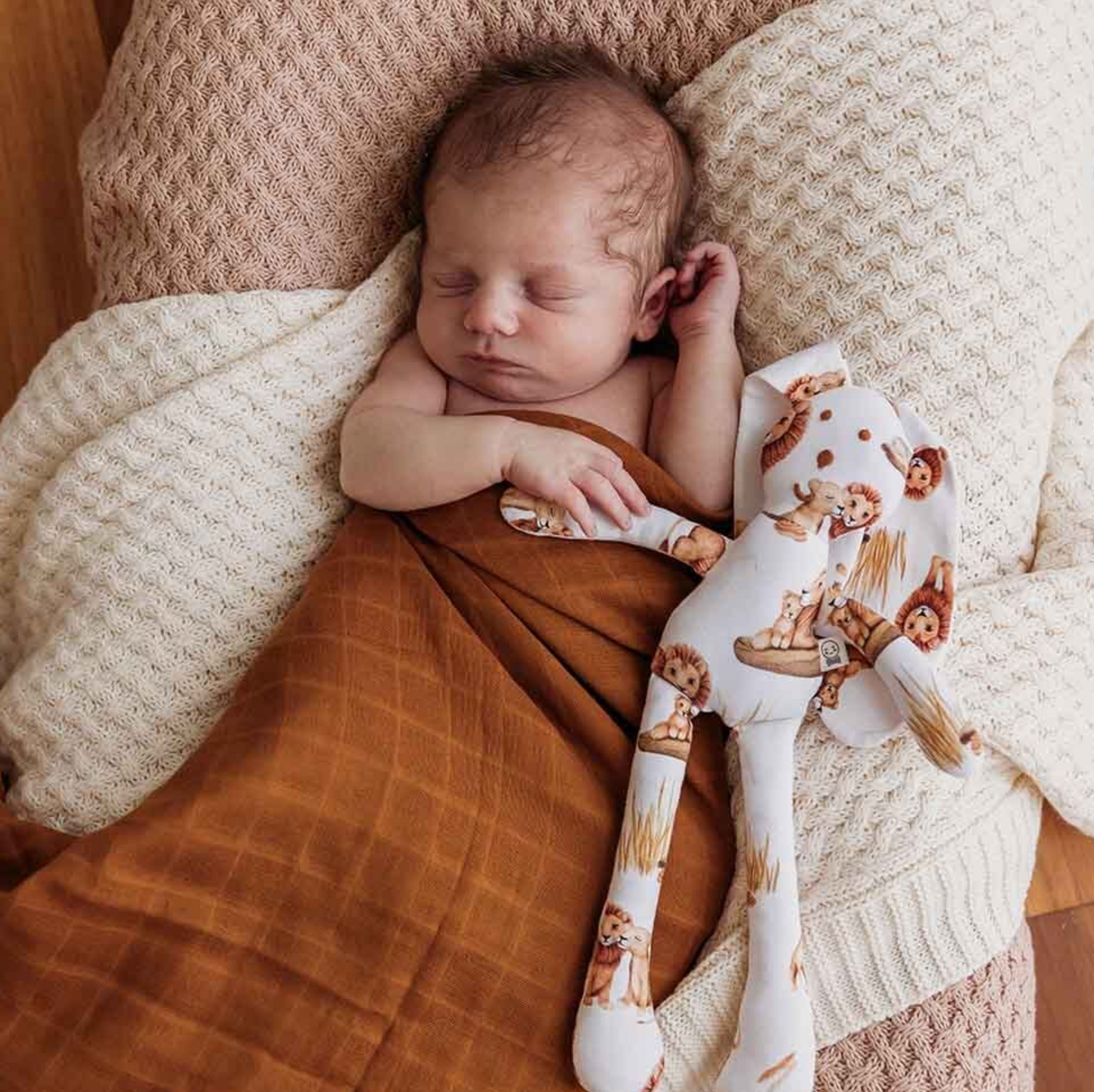 Snuggle Hunny Organic Cotton Muslin Wrap Bronze