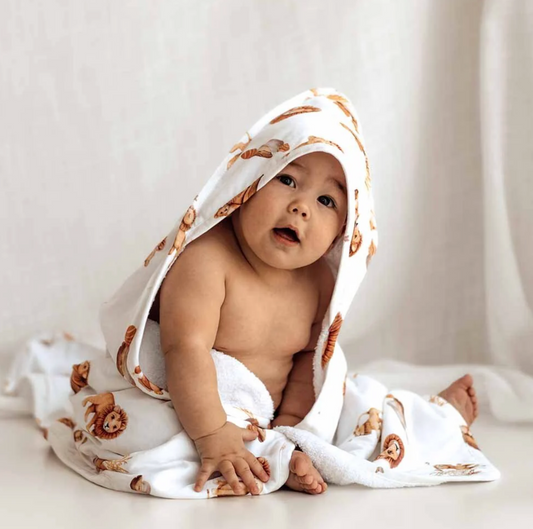 Snuggle Hunny Organic Baby Hooded Towel Loin