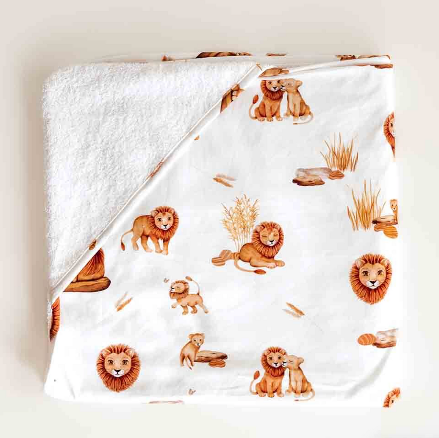 Snuggle Hunny Organic Baby Hooded Towel Loin