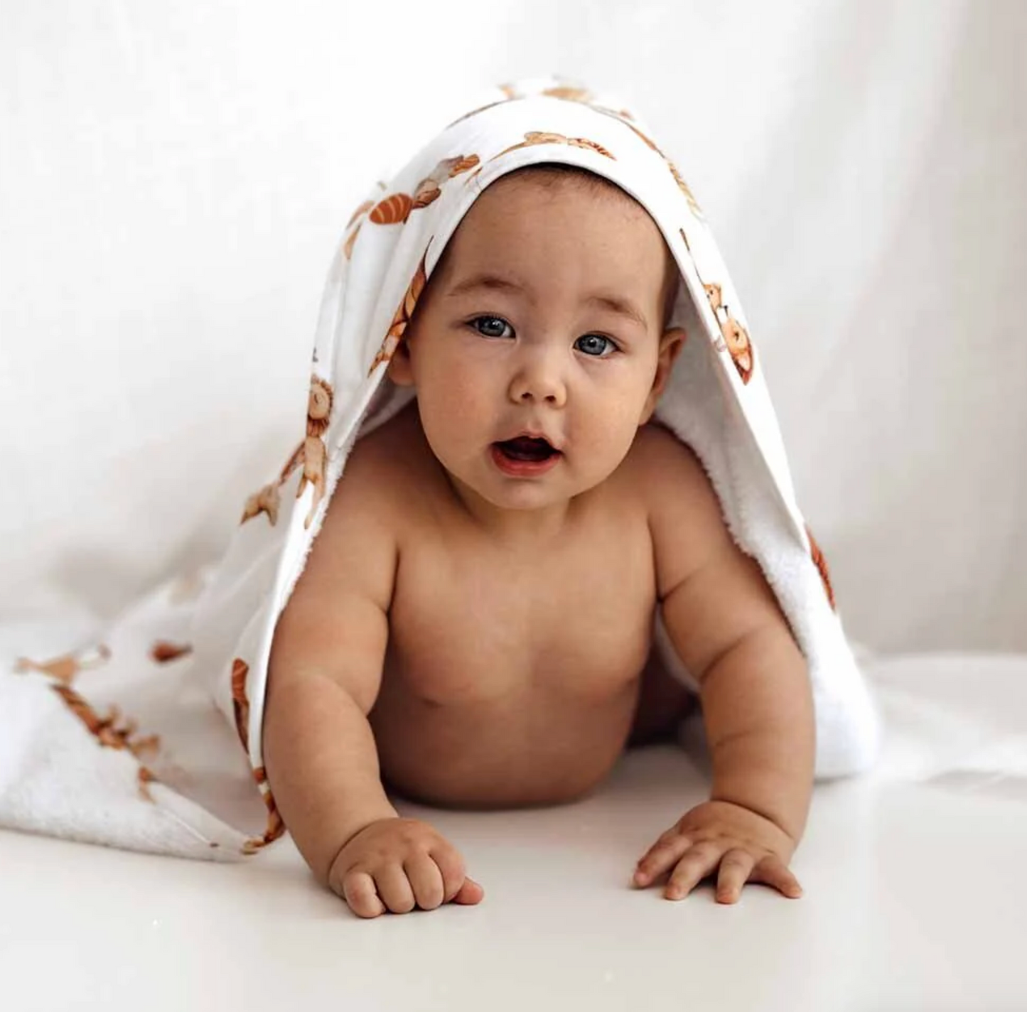 Snuggle Hunny Organic Baby Hooded Towel Loin