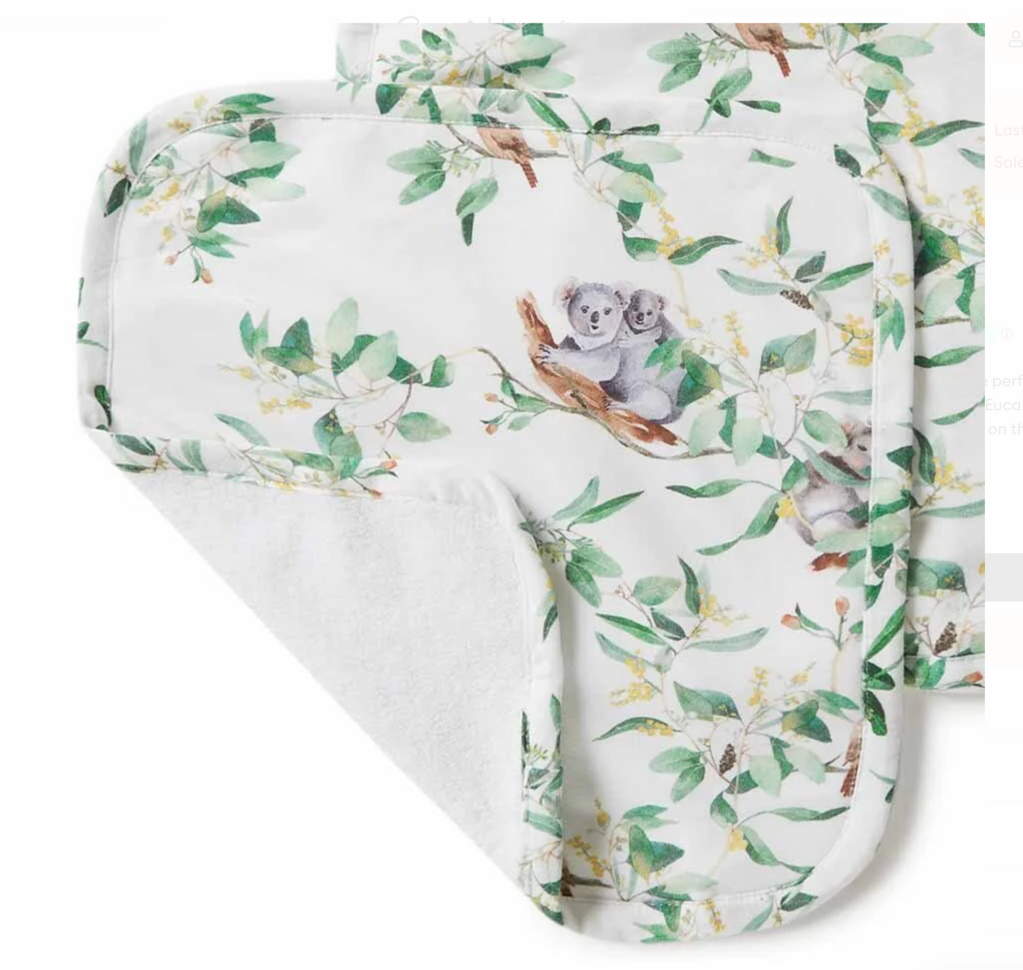 Snuggle Hunny Organic Wash Cloths Eucalyptus