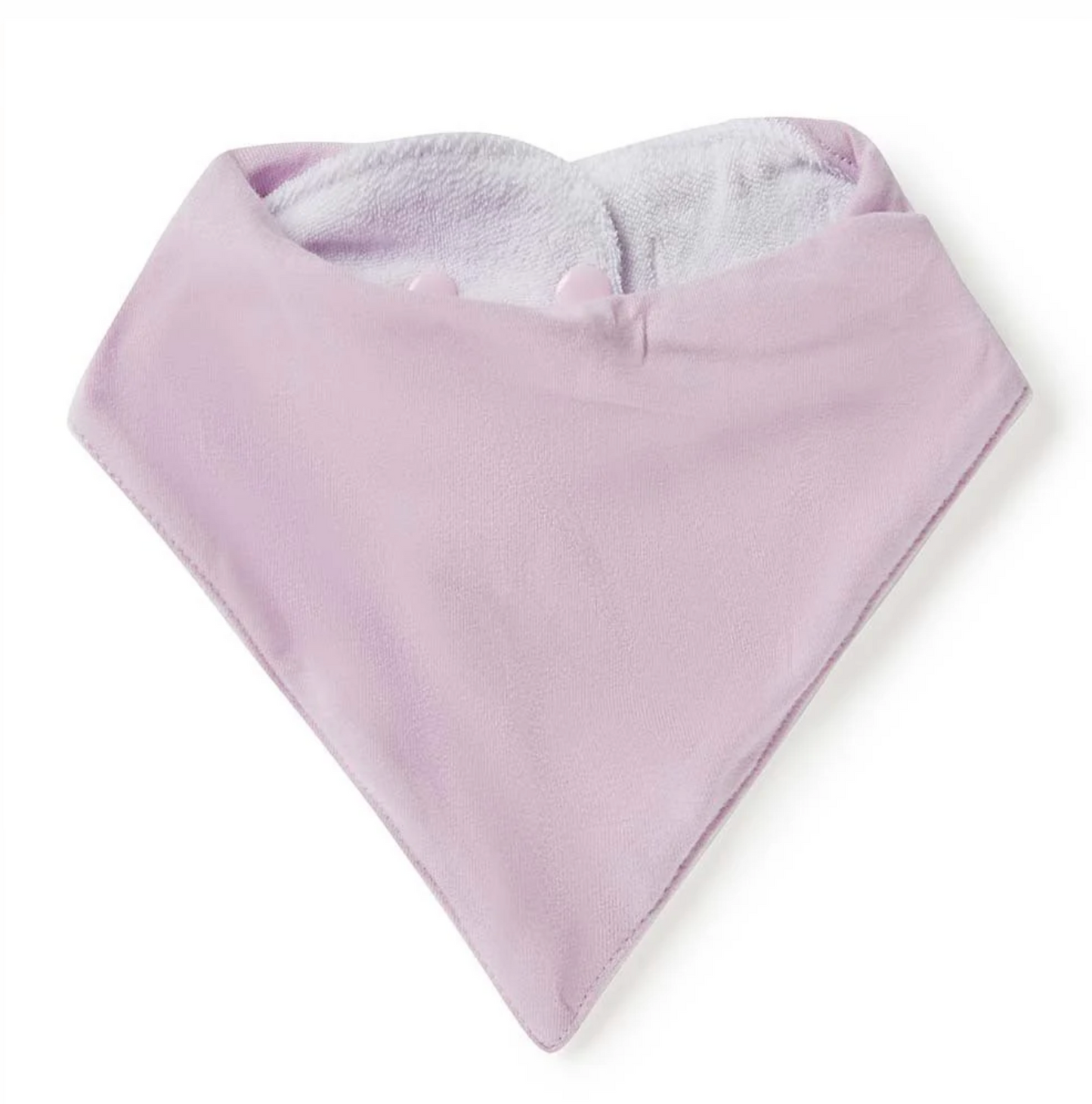 Snuggle Hunny Lilac Organic Dribble Bib