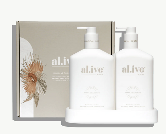 Al.ive Duo Pack Hand And Body Mango and Lychee