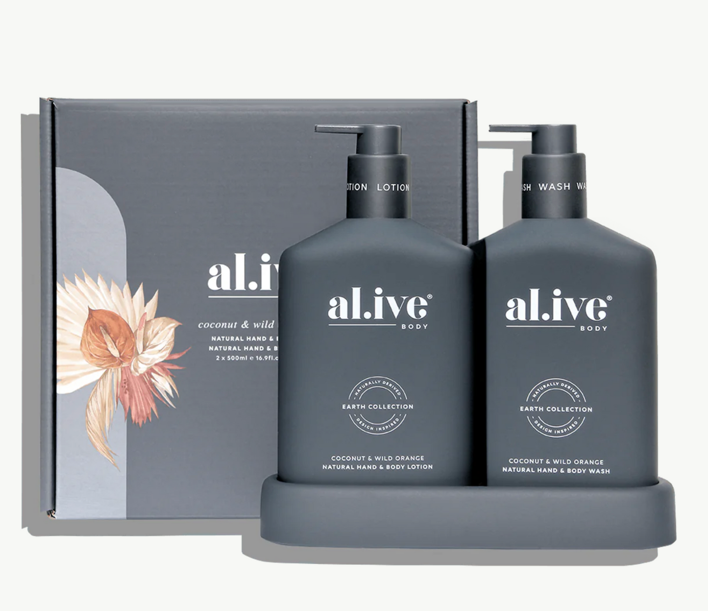 Al.ive Duo Hand and Body Pack Coconut and Wild Orange