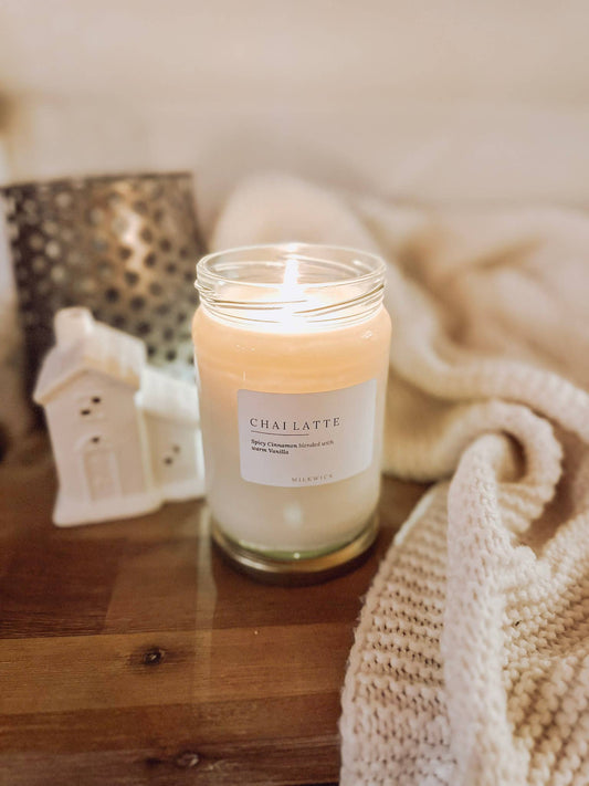 Chai Latte Milkwick Candle