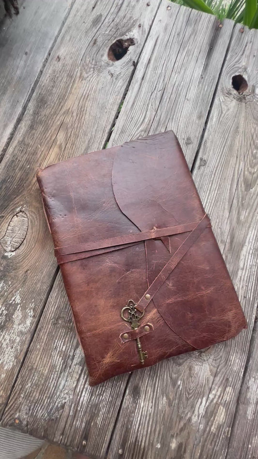 A4 Vintage Timeless Leather Journal